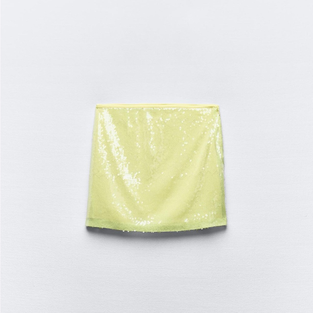 Zara sequin mini skirt